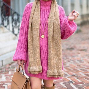 SEARCHING FOR pink sweater dress
